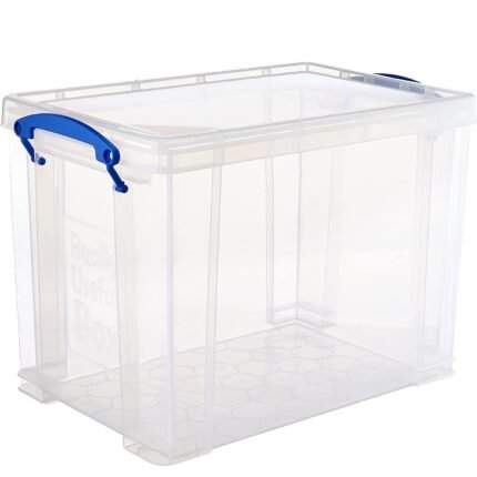 Really Useful General Commercial Quality Home Clear Plastic Storage Boxes & Lids