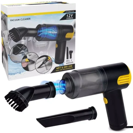 Vacuum Car Cleaner Handheld Portable Vacuum Power Suction Hoover 12V 3500 Dunlop