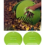 Leaf Grabber Pair Hand Held Collector Grabs Gather Leaves Garden Cleaning Scoops