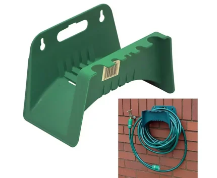 Garden Hose Pipe Hanger Wall Mounted Cable Tidy Storage Shed Hose Reel Holder UK