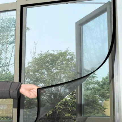 WINDOW INSECT SCREEN VELCR0 MESH NET BUG FLY MOTH MOSQUITO NETTING PROTECTION