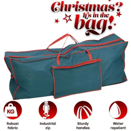 Large Xmas Tree Storage Bag Christmas Tree Decoration Zip Up Holder Bag 125cm