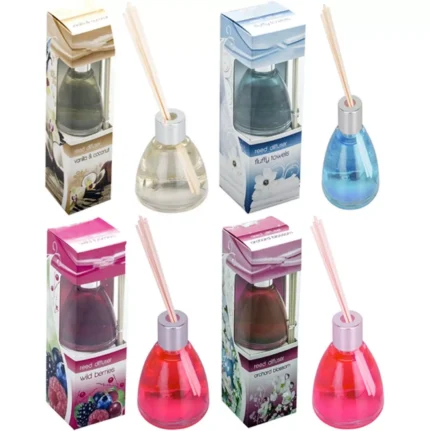 3 x Home Fragrance Air Freshener Reed Diffuser 50ml Aromatic Perfume Scent Home