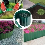 Garden Grass Lawn Edge Edging Border Fence Wall Driveway Roll Path Flexi Panel