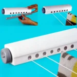 14m Automatic Washing Line Clothes Laundry Hanging Drying Rack Retractable Line