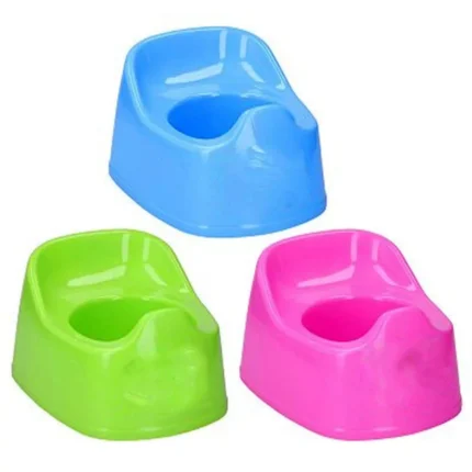 3 x First Steps Plastic Potty for Baby & Toddler for Potty Training