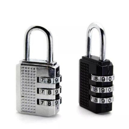 2x 3 Digit Combination Padlock Heavy Duty Outdoor Lock Gym Travel Luggage Locker (35mm)