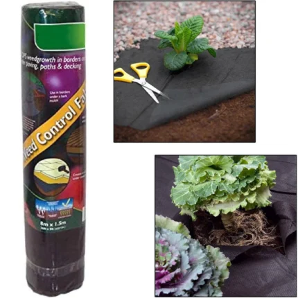 Heavy Duty Weed Control Fabric Ground Cover Membrane Garden Mat Landscape